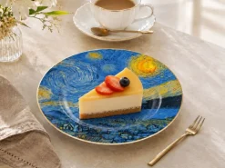 Komplet 2 talerze deserowe Van Gogh Starry Night 19,2 cm * Duo Hot