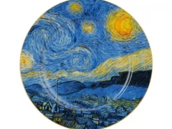 Komplet 2 talerze deserowe Van Gogh Starry Night 19,2 cm * Duo Hot