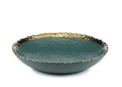 Komplet 2 talerzy Kati Green Gold * HowHomely New