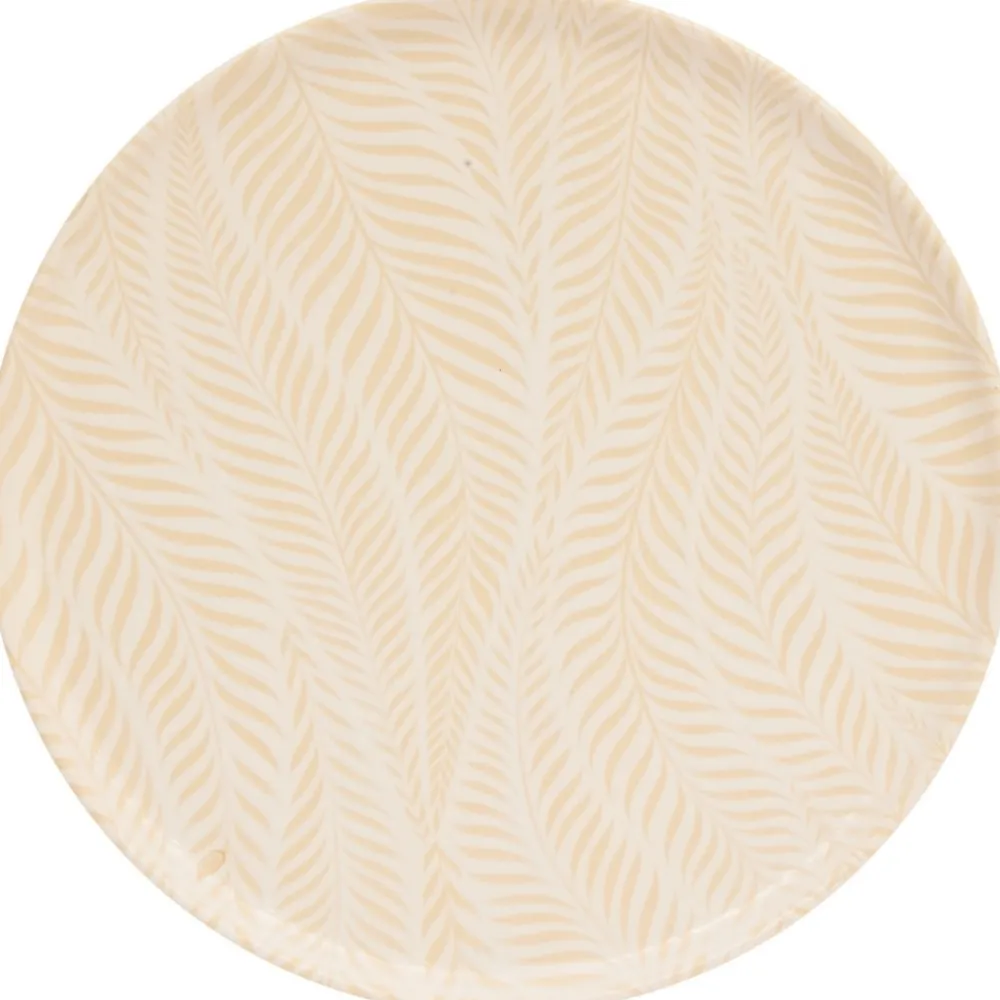 Komplet 6 talerzy obiadowych Gina 28 cm kremowy * Secret de Gourmet Outlet