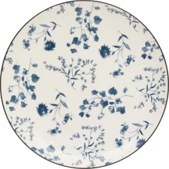 Komplet 6 talerzy obiadowych Umami 26 cm kwiaty * Secret de Gourmet Online