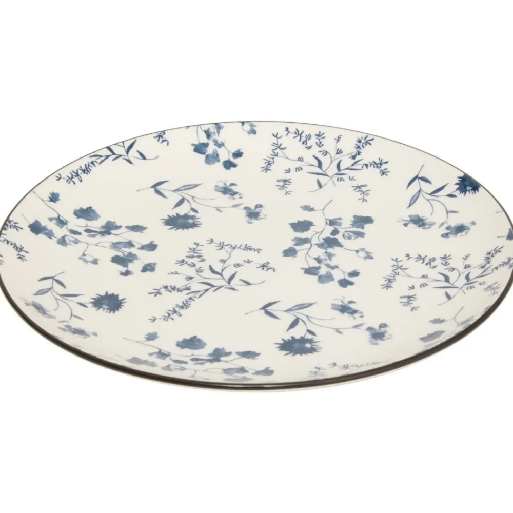 Komplet 6 talerzy obiadowych Umami 26 cm kwiaty * Secret de Gourmet Online