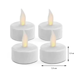 Komplet świec na Tealight Led Kpl 4 szt * Aroma Di Rogito Clearance