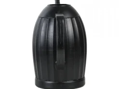 Konewka do podlewania roślin Ribbed czarna
