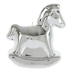 Konik na biegunach srebrny kpl 12 szt * H&S Decoration Discount
