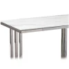 Konsola Amagat Silver White 120 cm
