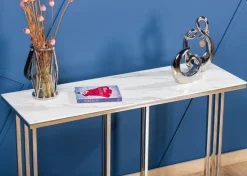 Konsola Amagat Silver White 120 cm
