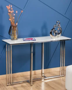Konsola Amagat Silver White 120 cm