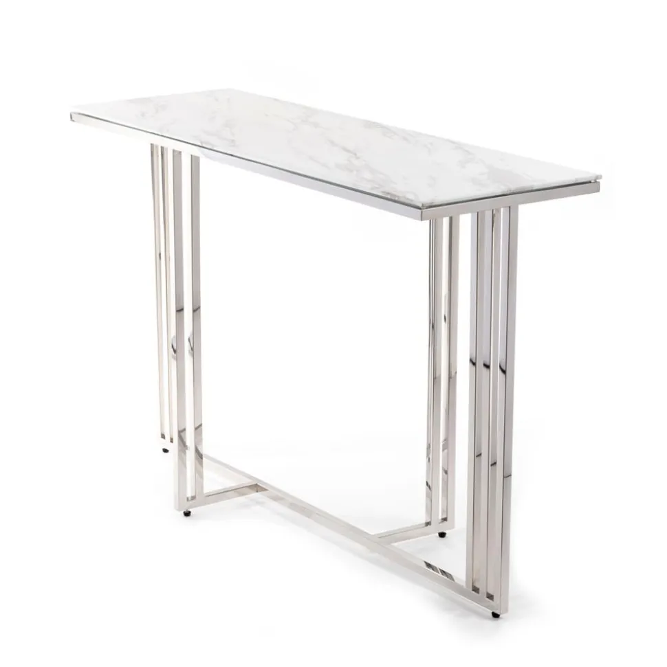 Konsola Amagat Silver White 120 cm