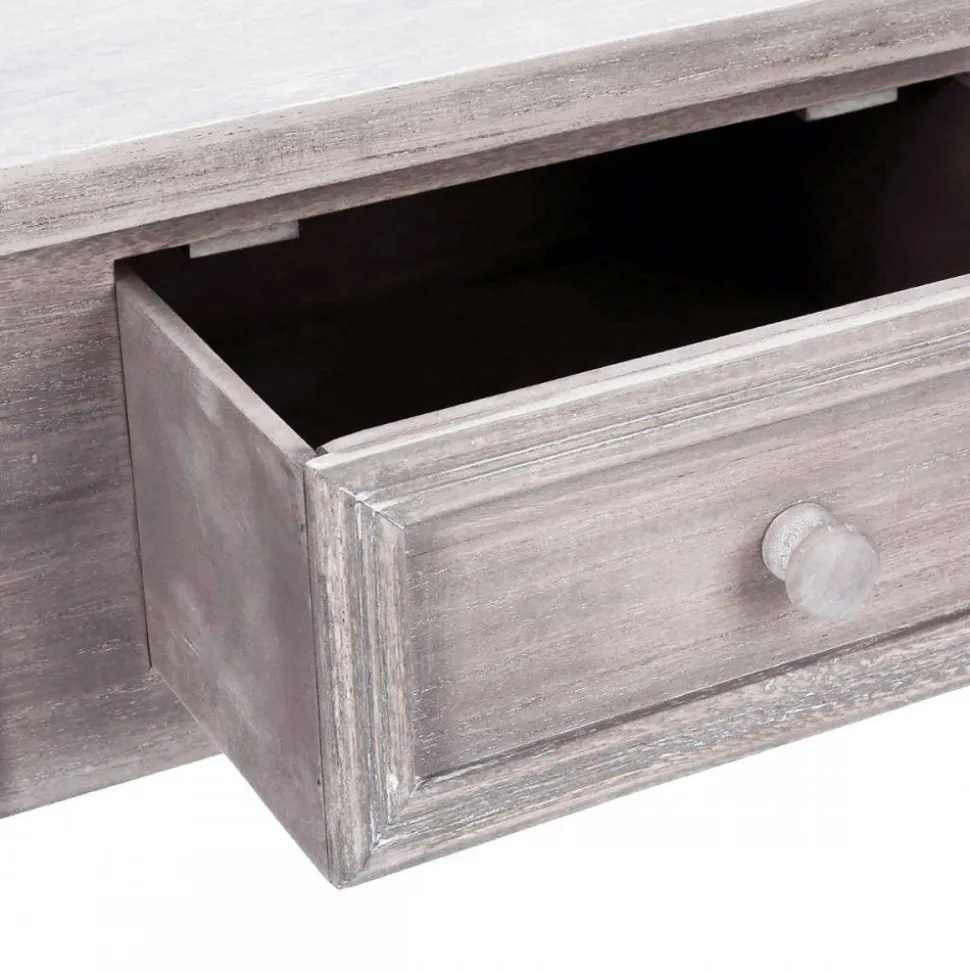 Konsola Charme Grey z 2 szufladami