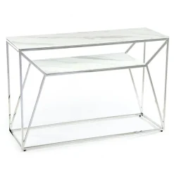 Konsola Farasin Silver White 120 cm