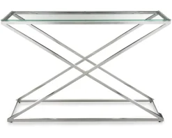 Konsola Saliba Silver