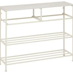 Konsola z 2 szufladami Tissa 100 cm beż