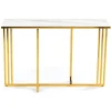 Konsola Amagat Gold White 120 cm * HowHomely Sale