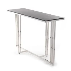 Konsola Amagat Silver Black 120 cm * HowHomely
