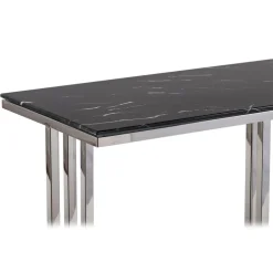 Konsola Amagat Silver Black 120 cm * HowHomely
