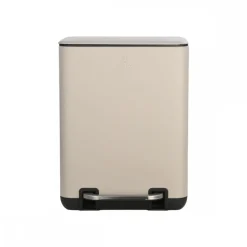 Kosz łazienkowy 6 L Cubic Taupe