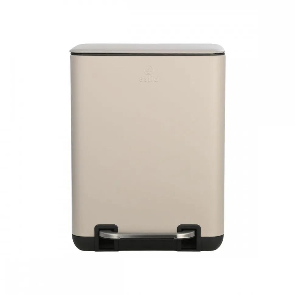 Kosz łazienkowy 6 L Cubic Taupe