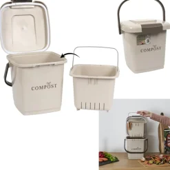 Kosz na bioodpady Compost 8L z wkładem