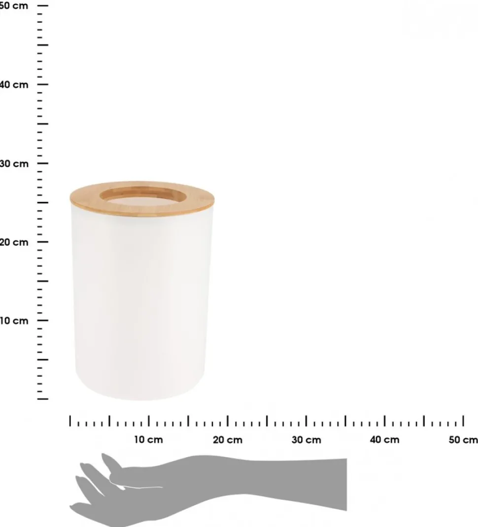 Kosz na śmieci Besson White 5L