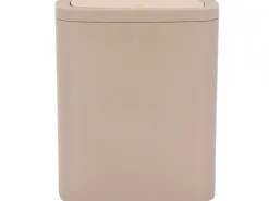 Kosz na śmieci 5L matowy beżowy