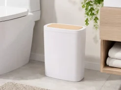 Kosz na śmieci 5L matowy biały