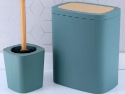 Kosz na śmieci 5L matowy turkusowy