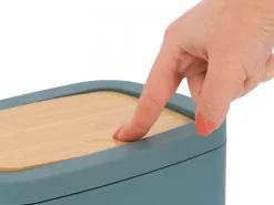 Kosz na śmieci 5L matowy turkusowy