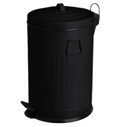 Kosz na śmieci Retro 20 L czarny mat