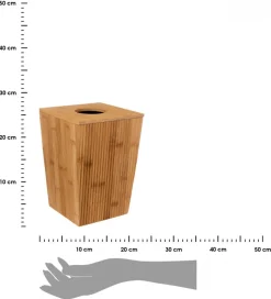 Kosz na śmieci Terre bambusowy 6 l