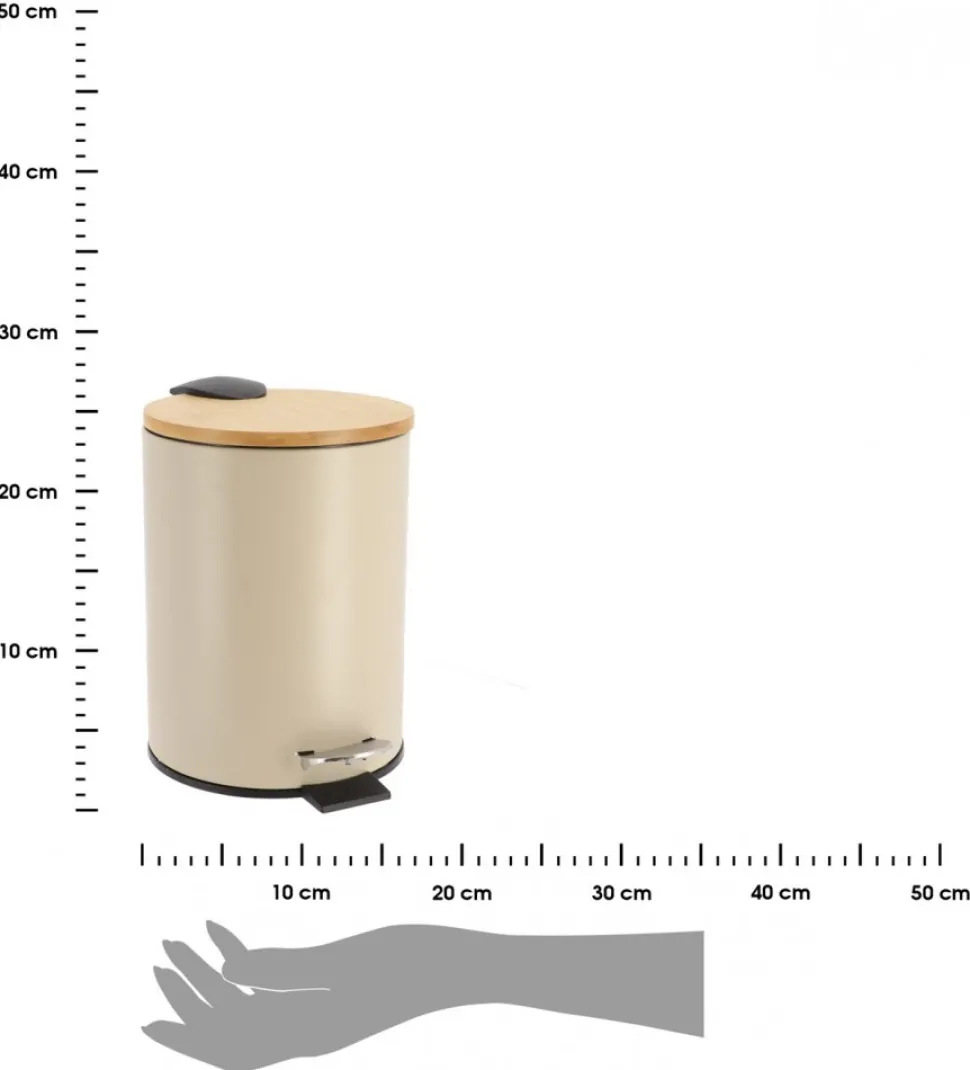 Kosz na śmieci Timeless Taupe 2,5L
