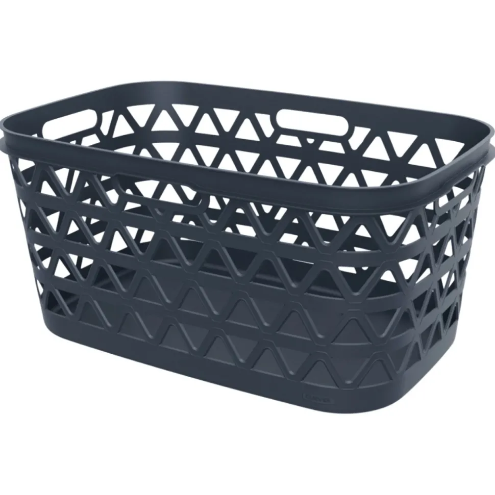 Kosz na pranie CURVER Oceana antracytowy 45 l