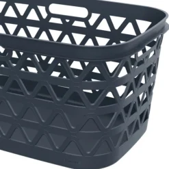 Kosz na pranie CURVER Oceana antracytowy 45 l