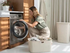 Kosz na pranie CURVER Softex kremowy 45 l