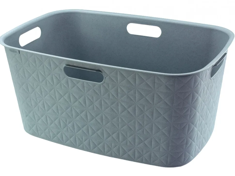 Kosz na pranie CURVER Softex turkusowy 45 l