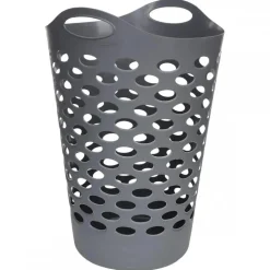 Kosz na pranie Flex szary 60 l