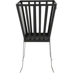 Kosz ogrodowy na ognisko kwadratowy h57,4 cm