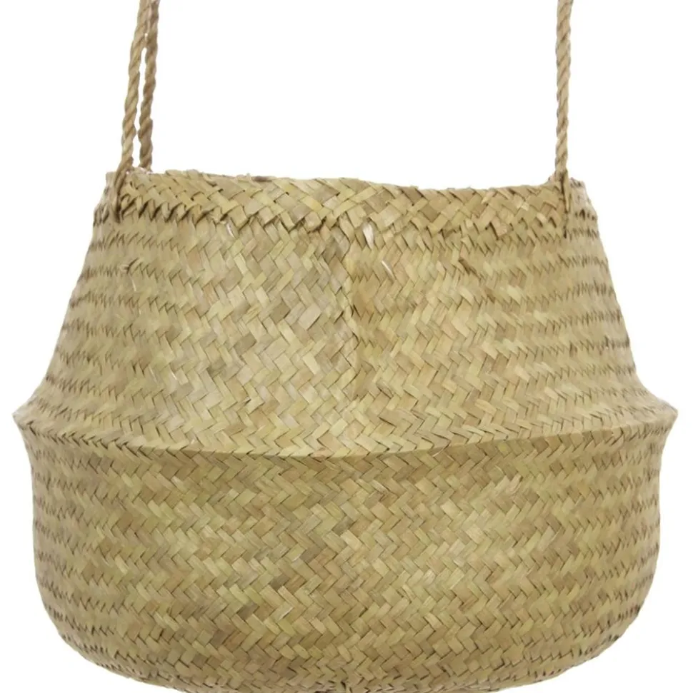 Kosz z trawy morskiej naturalny 40 cm