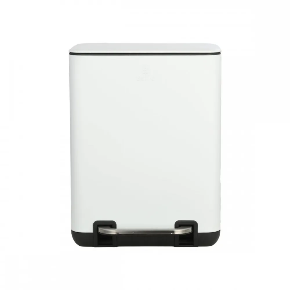 Kosz łazienkowy 6 L Cubic biały * Estia Discount