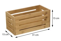 Kosz do przechowywania bambusowy 15x31cm * 5five Simply Smart Sale