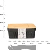 Kosz do przechowywania 14 cm czarny * KINVARA Best