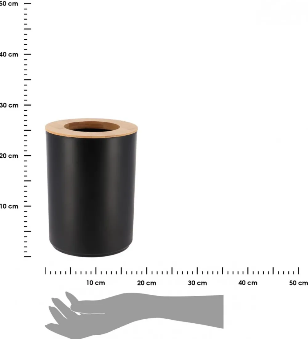 Kosz na śmieci Besson Black 5L * TENDANCE Sale