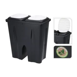 Kosz na śmieci do segregacji 2x25L * H&S Decoration New