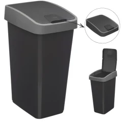 Kosz na śmieci 25L antracyt Flix * 5five Simply Smart Hot