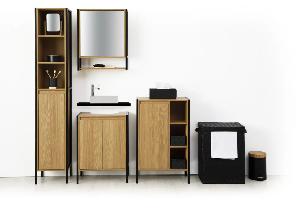 Kosz na śmieci Natureo czarny 3 l * 5five Simply Smart New