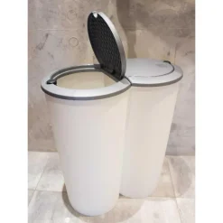 Kosz na śmieci podwójny 50 L * H&S Decoration Online