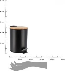 Kosz na śmieci Timeless Black 2,5L * TENDANCE Best