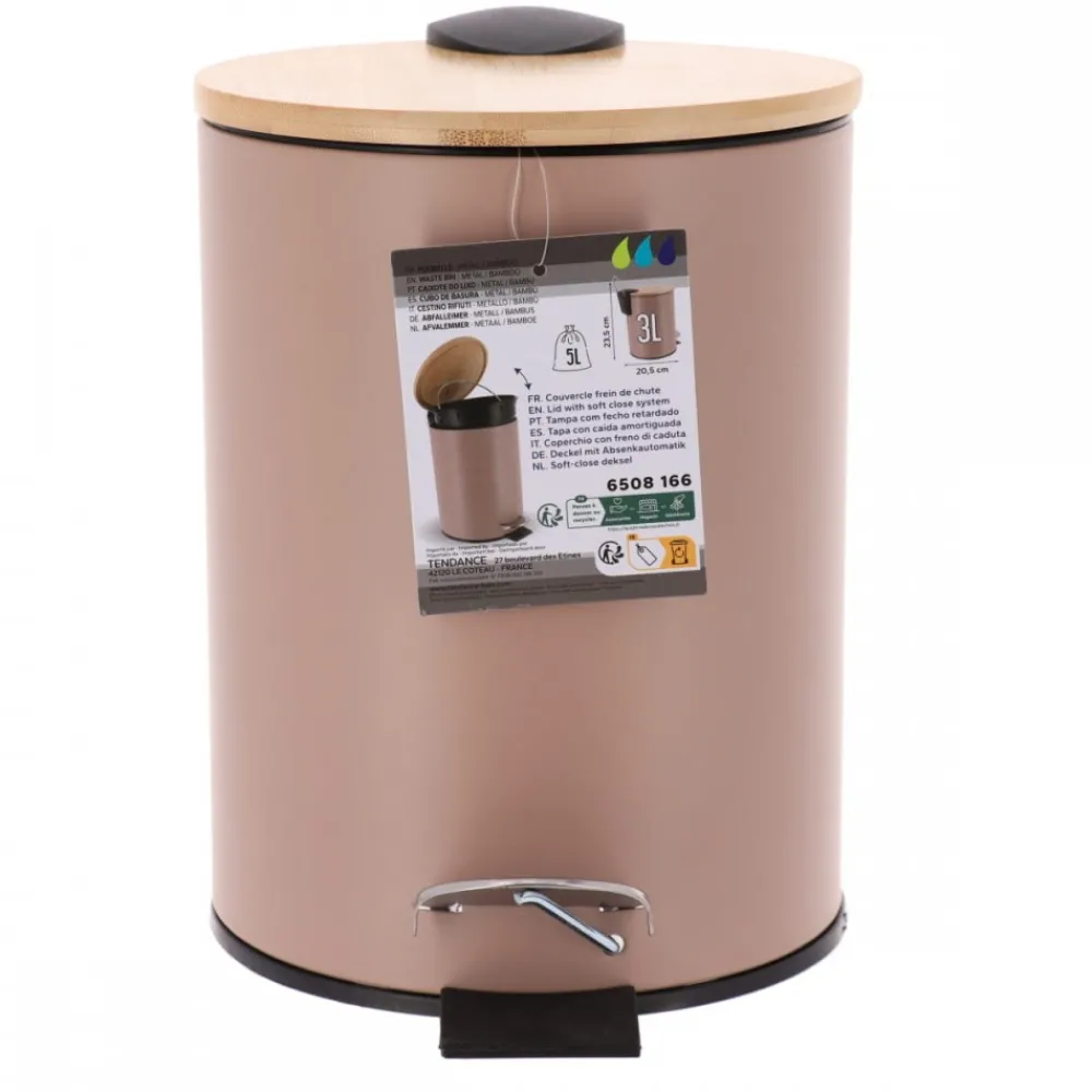 Kosz na śmieci Timeless Cappuccino 2,5L * TENDANCE New