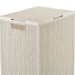 Kosz na pranie KAYA kremowy 60 L * CURVER Hot