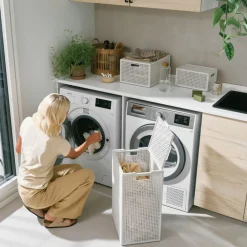 Kosz na pranie KAYA kremowy 60 L * CURVER Hot
